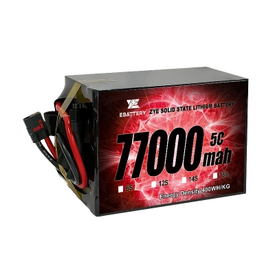 New Material Semi Solid State Lipo Battery Pack 12S 45.6V 14S 53.2V 77ah 77000mah 78000mah 79ah 200ah For Aircraft Large Drone